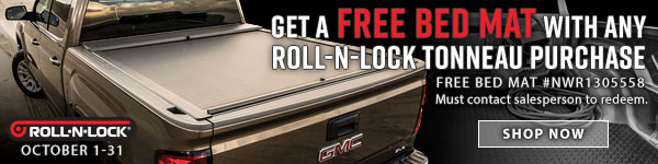 FREE Bed Mat with Tonneau purchase