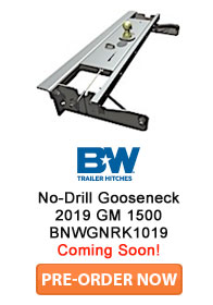 B and W No-Drill Gooseneck someing soon for 2019 GM 1500