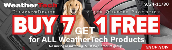 Get 1 free from WeatherTech