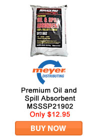 Save on Oil and Spill Absorbent
