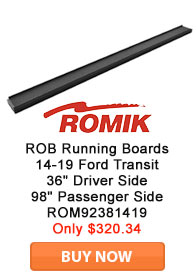 Save on Romik Running Boards