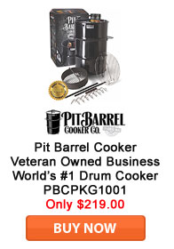 Save on Pit Barrel Cooker