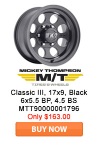 Save on Mickey Thompson