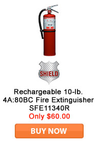 Save on Shield Fire Extinguishers
