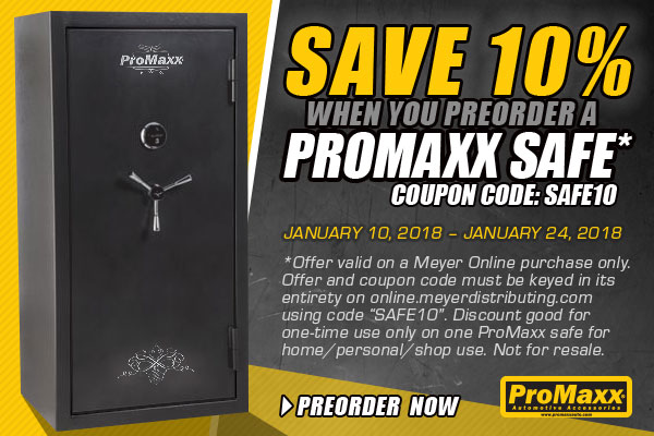 Save 10% on a ProMaxx safe!