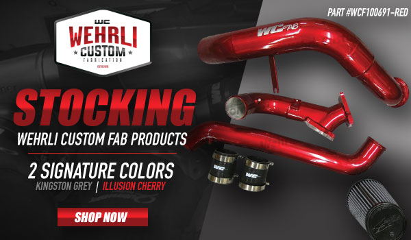 Now stocking Wehrli Custom Fab Products