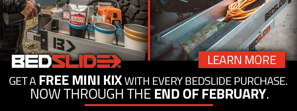 Free Mini Kix with BedSlide purchase