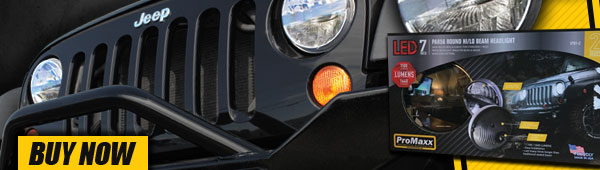 ProMaxx LED Replacement Headlight Kit for Jeep Wrangler!