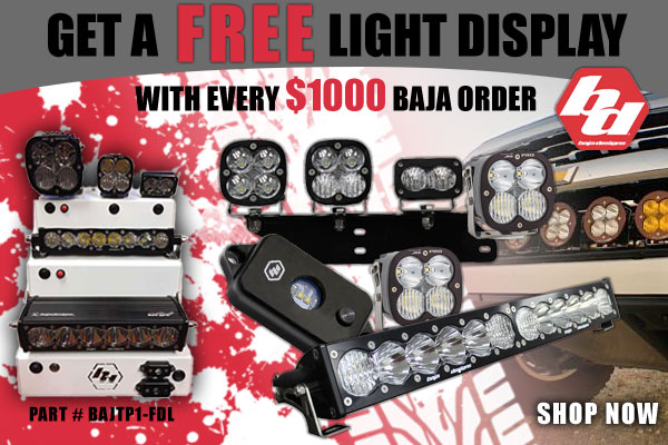 Get a Free light display from Baja!
