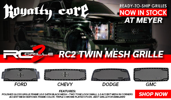 Royalty Core RC2 Twin Mesh Grille