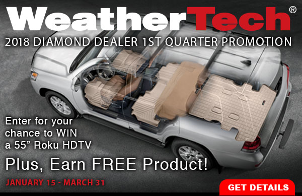 WeatherTech 1st Quarter Promotion!