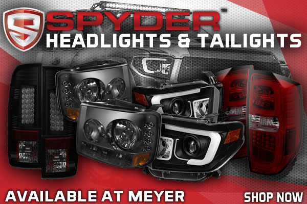 Spyder Headlights and Tailights