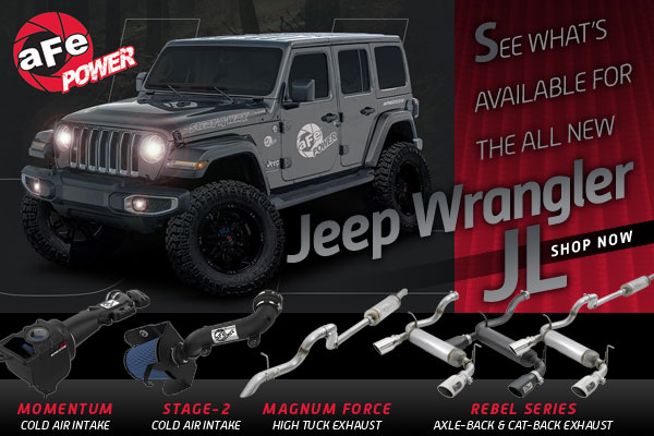 aFe Power for Jeep JL!