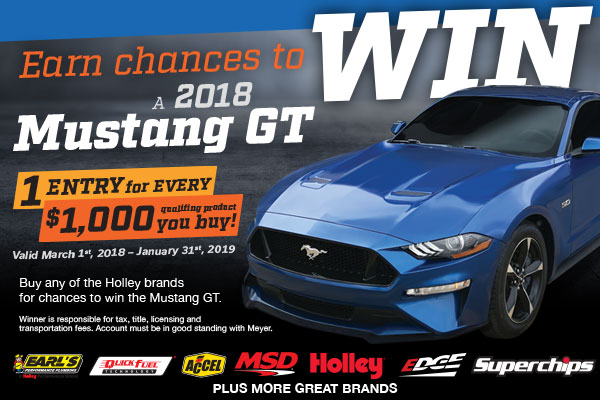 Win a Mustang GT!