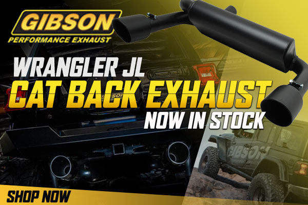 Gibson JL Cat-Back Exhaust in stock!