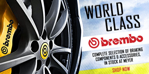 Complete selection of Brembo in stock