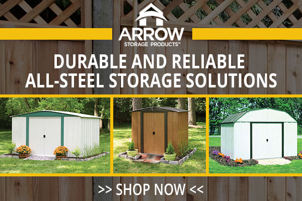 Arrow Sheds in stock