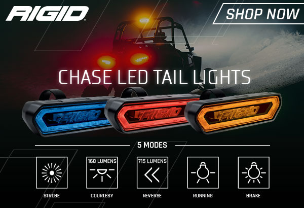 Rigid Chase LED Tail Lights