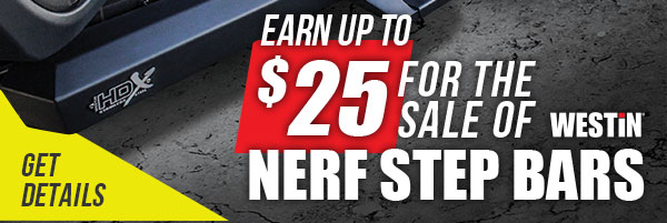 Earn money when you sell Westin Nerf Step Bars