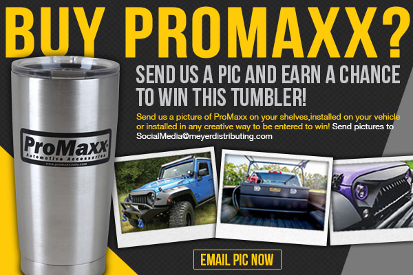 Get a Free ProMaxx Tumbler!