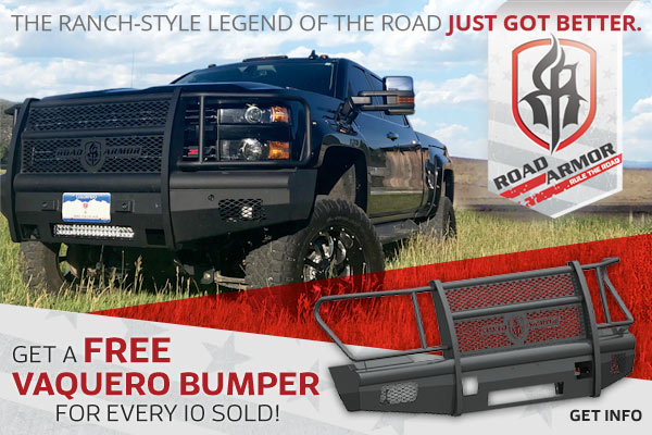 Get a Free Vaquero Bumper