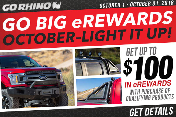 Go Rhino October Rewards