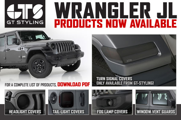 GTS Wrangler JL products available now!