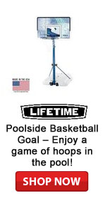 Poolside Basketball Goal