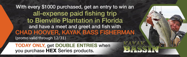 Today only save on DeeZee, plus your chance to win a fishing trip