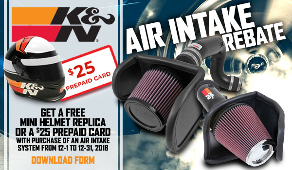 K&N Air Intake Rebate