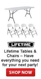 Lifetime Tables and Chairs