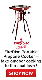 FireDisc Propane Cooker