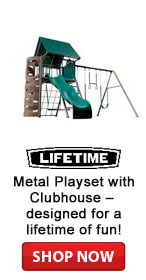 Metal Playset with Clubhouse