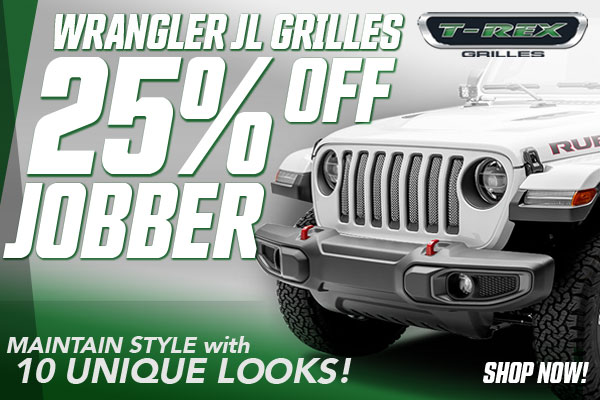 Wrangler JL Grilles on Sale!