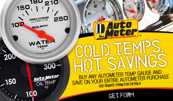 AutoMeter Hot Savings!