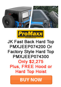 Save on ProMaxx hard tops