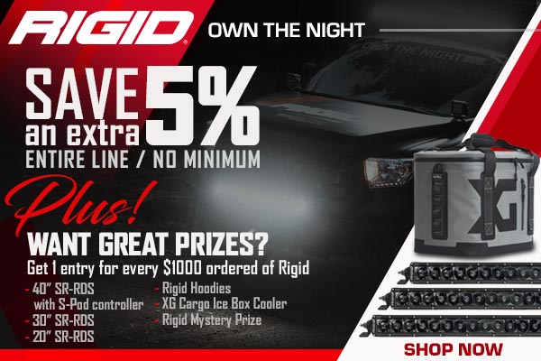 Save big Rigid today only