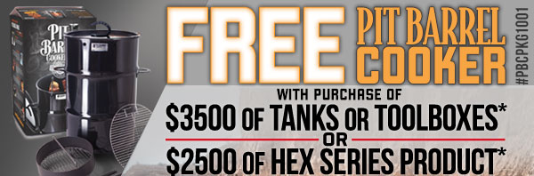 Get a Free Pit Barrel cooker from DeeZee