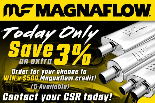Save big Magnaflow today only