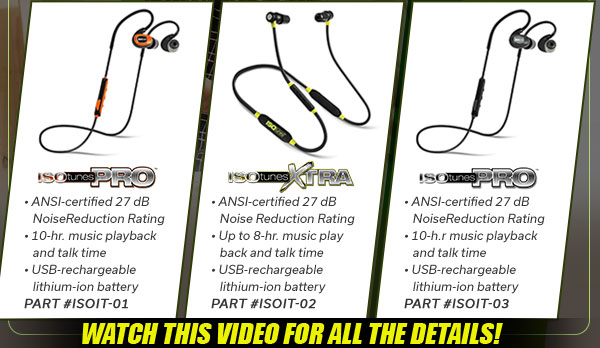 ISO Bluetooth Noise-Cancelling Earbuds