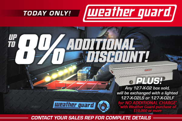Save Today on Weather Guard!