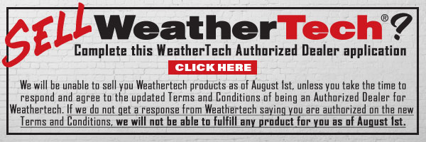 WeatherTech Authorized Dealer Appllication