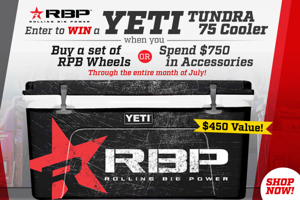 enter to win a YETI when you buy RBP wheels