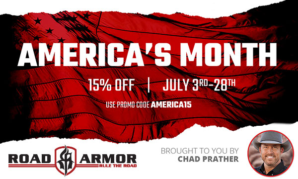 Save 15% on Road Armor