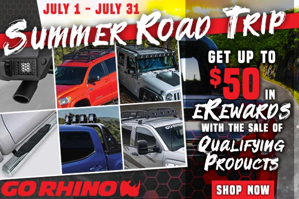 Get eRewards with Go Rhino purchases
