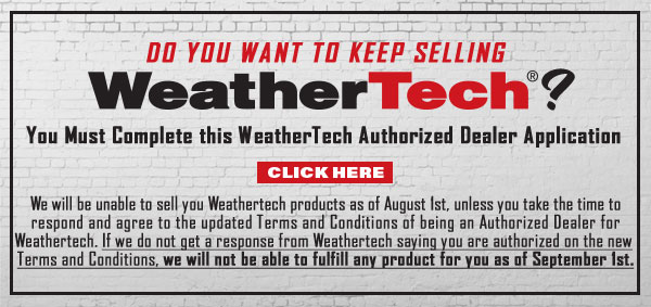 WeatherTech Authorized Dealer Application
