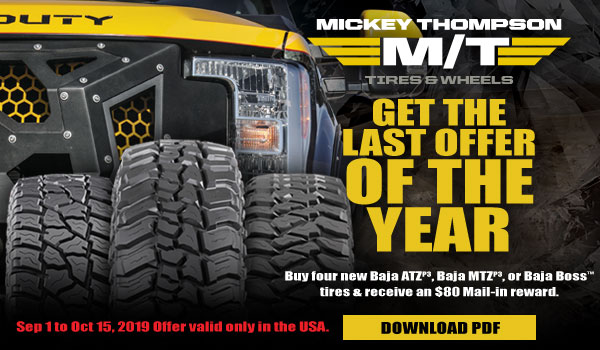 Earn cash with Mickey Thompson