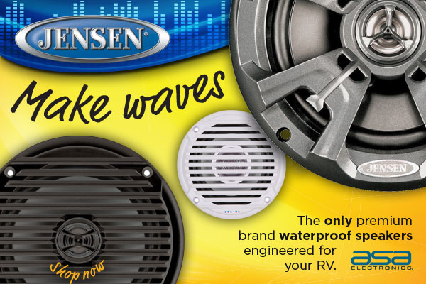 Jensen Waterproof speakers