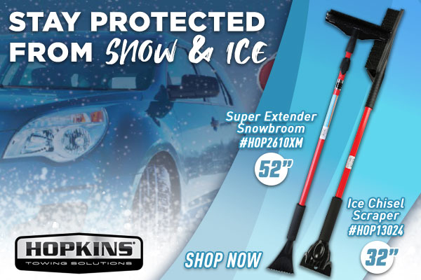 Hopkins Snow Broom and Ice Scraper