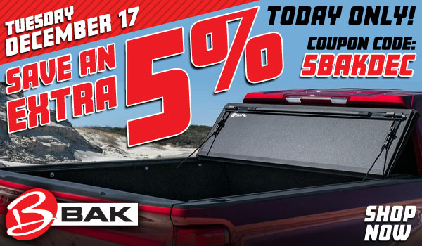 Save Today on Bak!